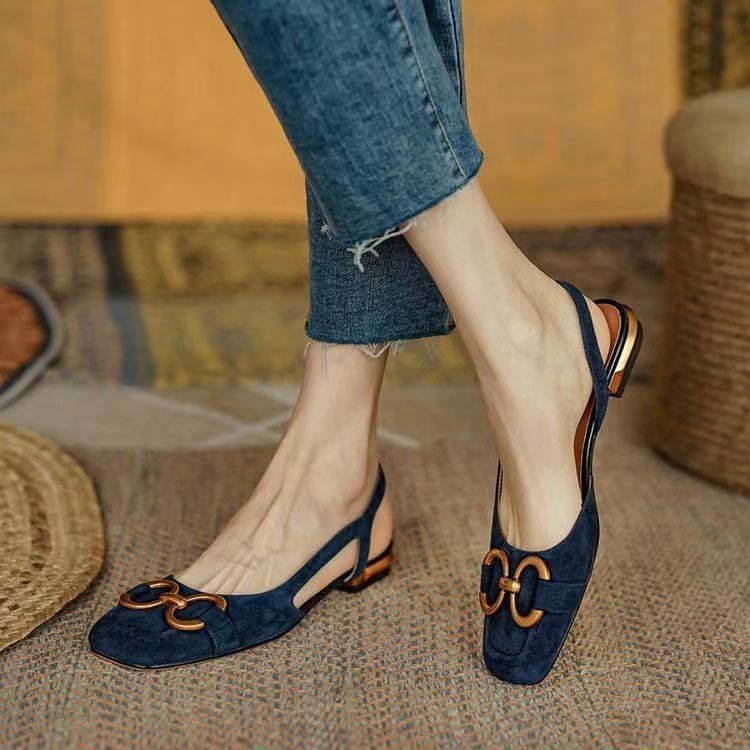 Elegante Wildleder-Slingbacks